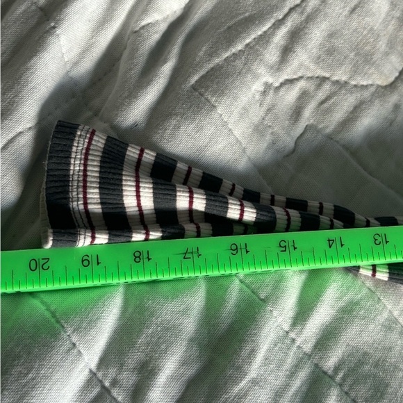 Cat & Jack girls long sleeve striped top. Size 10/12 - Picture 3 of 7